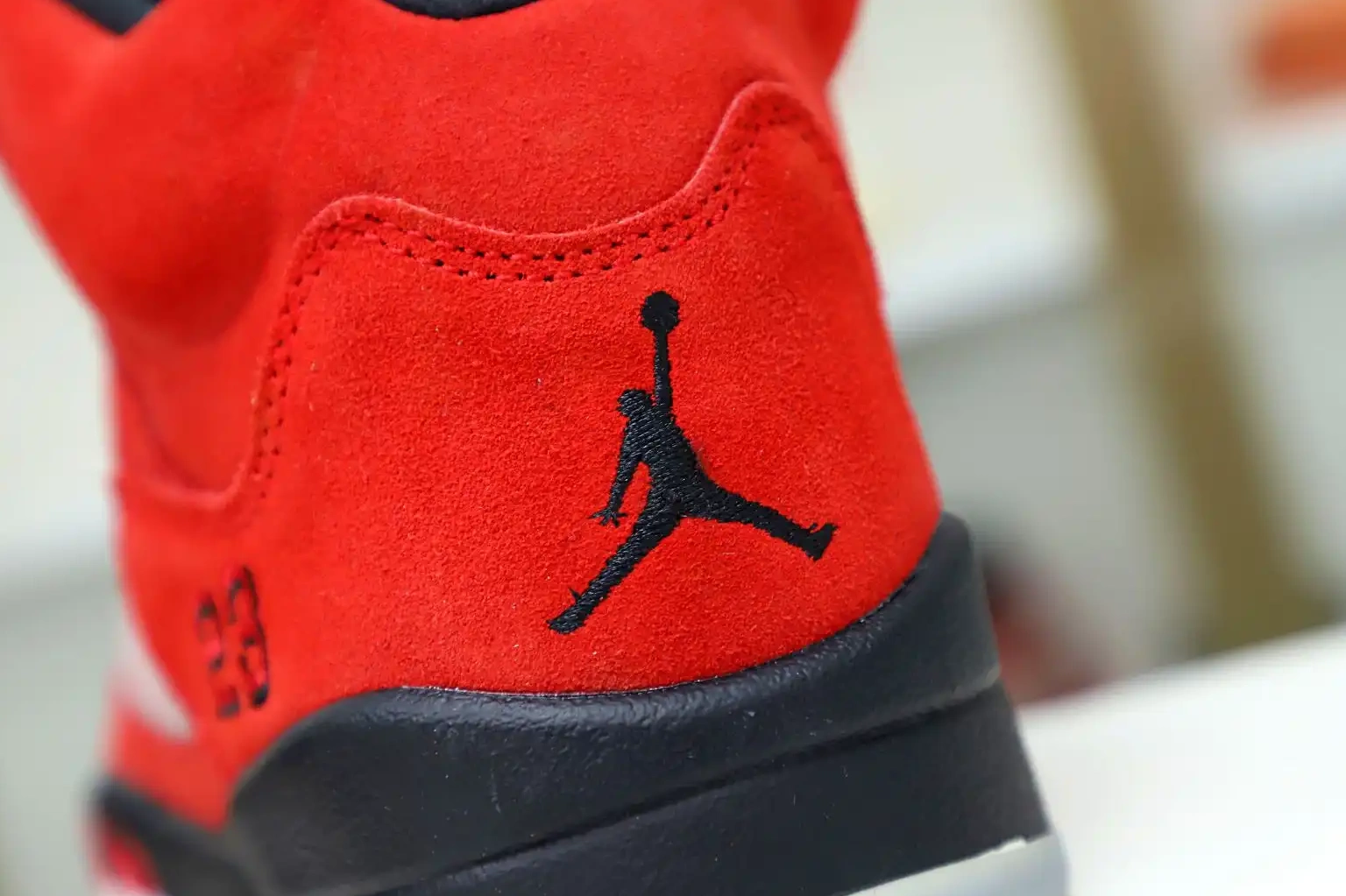 RETRO RED BULL AIR 5 SUEDE Kimikick JORDAN RAGING 0717